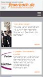 Mobile Screenshot of feuerbach.de